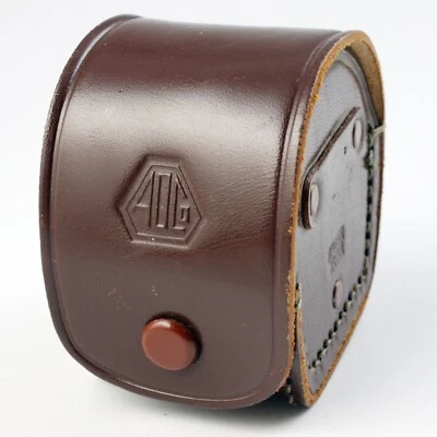 Asahi Optical Company - Leather Lens Hood Accessory Case - Vintage 2.25" x 1.5" - Image 1 of 4