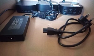 HP USB-C DOCK G5 Docking Station + Genuine 120W AC ADAPTER + MAINS Cable. Ready! - Picture 1 of 4