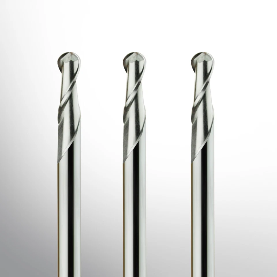 VHM Radiusfräser Kugelfräser d= 3.00mm Schaftfräser 1 Stück CNC Maschine Fräse - Bild 1 von 1