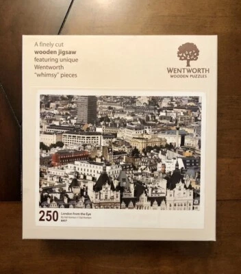 Quebra-cabeça de madeira Wentworth 'Londres from the Eye' 250 peças extravagante - Completo - Imagem 1 de 4
