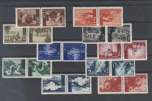 13272 Croacia,MNH Set Nr:47K-64K con todos los sellos en pares invertidos!! - Imagen 1 de 2