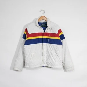 Vintage 90s Ralph Lauren Polo Unicrest Down Puffer Jacket Mens XL - Distressed - Picture 1 of 16