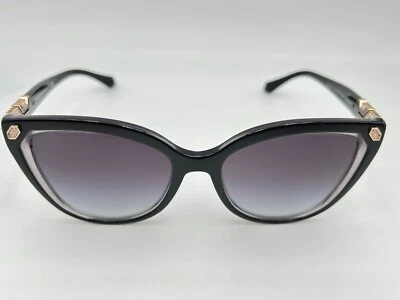 Gafas de sol Bvlgari 8212 B 5417/8G Negro gris con cristales con paño de limpieza 55 Foto 1 de 4