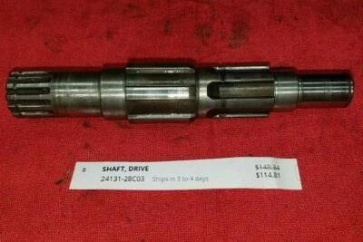 RM250 SUZUKI 1990 (LOTE C) RM 250 90 EJE DE TRANSMISIÓN 24131-28C03 Foto 1 de 2