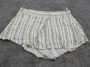 Bec & Bridge Shorts 12 Striped Lined Womens Designer - Picture 1 of 12