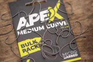 RidgeMonkey Ape-X Medium Curve Barbed Hooks - Karpfenangeln - Großpackung 25 Stück - Bild 1 von 4
