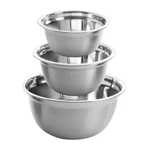 Oster Rosamond Set di 3 ciotole di miscelazione in acciaio inox in argento - Foto 1 di 1