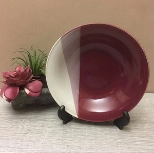 Unique Trio Maroon Japan Pottery Soup/Cereal Bowl - Modern Design - Picture 1 of 8