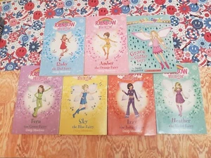 RAINBOW MAGIC -DAISEY MEADOWS - LOT OF 7 PAPERBACK BOOKS - #1-#7 - Picture 1 of 2