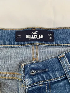 Hollister Used Epic Flex Herren Skinny Jeans Blau Größe 29 X 32 - Bild 1 von 10
