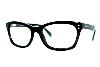 NUEVO DIESEL DL5073 001 NEGRO AUTÉNTICO MARCOS DE GAFAS 53-17-140MM CON ESTUCHE RX Foto 1 de 4