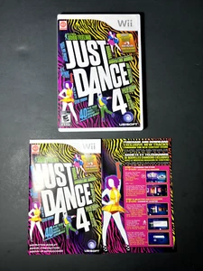 Just Dance 4 (Nintendo Wii, 2012) – Complete in Box (CIB), Tested & Authentic - Picture 1 of 7