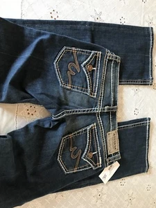 Anoname Damen 26x32.  Größe 2.  Joelle Boot Dusty.  Blaue Jeans.  UVP 110 $ Neu mit Etikett - Bild 1 von 7