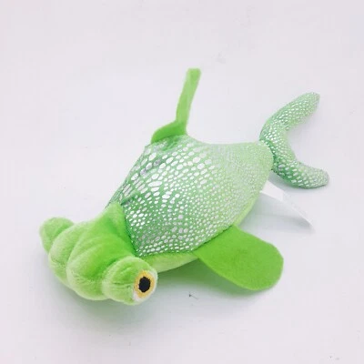 B.J Toy 2013 Shark Ocean Fish green Plush Stuffed Toy Plush  - Image 1 of 4