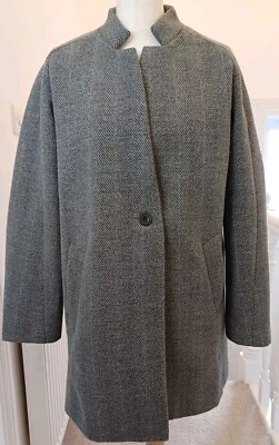 Joules Addington Coat Size 12  Excellent Condition Grey. A230 - Image 1 of 4