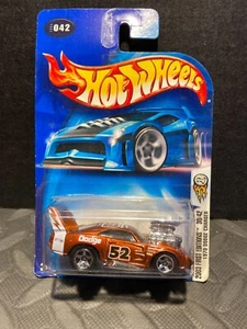 1/64 HOT WHEELS 1969 DODGE CHARGER DAYTONA METALLIC BROWN #42 - Picture 1 of 2