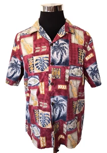 Hawaiian Shirt Co. Camisa Hombre Talla Grande Isla Informal Tropical Multicolor - Imagen 1 de 17