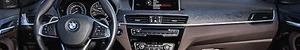BMW FABRICANTE DE EQUIPOS ORIGINALES F48 X1 2016+ F39 X2 roble acabado mate con borde interior acento perla - Imagen 1 de 2