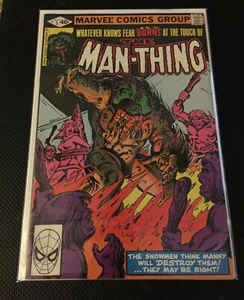 Man-Thing Vol 2 #3 Mar '80 Bronze Age Marvel Comics Bagged And Boarded FN - Picture 1 of 1
