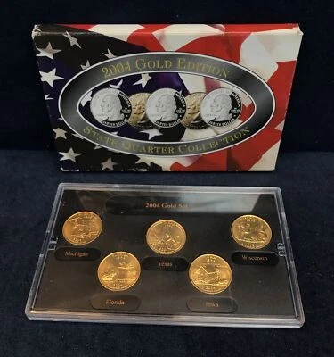 2004 Gold Edition State Quarter Collection-Uncertified - Image 1 of 2
