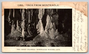 Monteagle Tennessee - Monteagle Wunderhöhle Geisterkammer 1901-1905 Postkarte - Bild 1 von 3