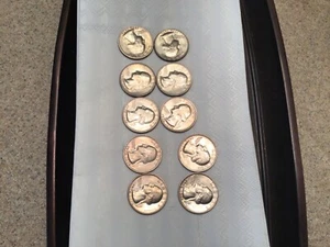 Zehn schöne Zweihundertjährige 1976 " ohne Münzzeichen " Viertel " ein Lot " - Bild 1 von 2