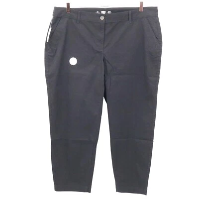 Pantalones ajustados Old Navy para mujer 20 negros minimalistas mod informales todos los días simples nuevos con etiquetas Foto 1 de 4