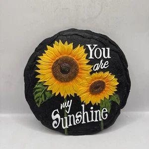 "Placa de pared decorativa/escalón Spoontiques - "You Are My Sunshine" 10""" - Imagen 1 de 3