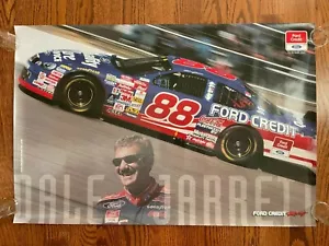 Poster Vintage DALE JARRETT #88 NASCAR Winston Cup Racing Ford Credit Taurus USA - Foto 1 di 7