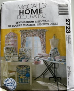 MCCALLS PATTERN 2723 SEWING ROOM HOME DECOR ESSENTIALS TO MAKE UNCUT 2007 FF - Picture 1 of 2