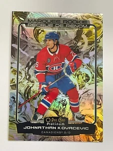 2022-23 O-Pee-Chee Platinum Johnathan Kovacevic Rookie Liquid Metal /349 #255 - Picture 1 of 2