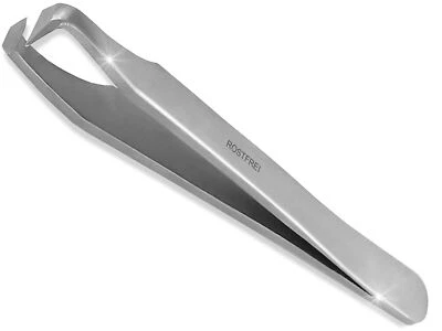 Fischgrätenpinzette Fischgrätenzange Pinzette Grätenpinzette Grätenzange 11 cm - Bild 1 von 4