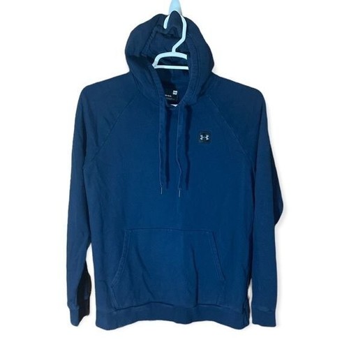 VETEMENTS UnderArmour Felpa con Cappuccio Uomo Grande Blu Activewear Loungewear Allenamento Casual Logo