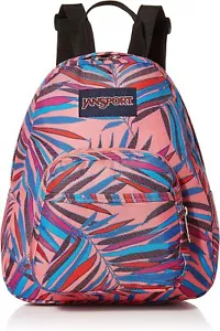 Jansport Mini Backpack Half Pint Dotted Palm - Picture 1 of 4