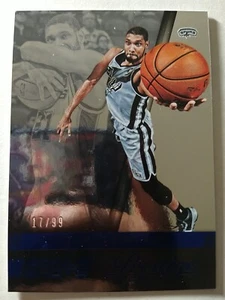 Tim Duncan 2014 Prestige Premium Bonus Shots Blue 17/99 San Antonio Spurs - Picture 1 of 4