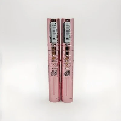 MAYBELLINE NEW YORK 2*Maybelline Mascara Lash Sensational Sky High 01 Veryblack /Noir 7.2ml & Set