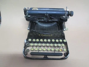 Portable typewriter, Corona, early 1900s, original case, antique, rare - Foto 1 di 22