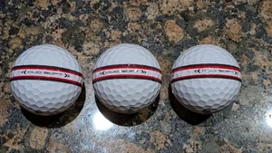 3 Wilson Staff Duo Soft White Golfbälle 2 Neu & 1 Putting Green bespielt - Bild 1 von 8