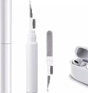 Airpod Reinigungsset,3-in-1Ohrhörer Reinigungsstift Schwamm,Bürste,Metallspitze - Picture 1 of 9