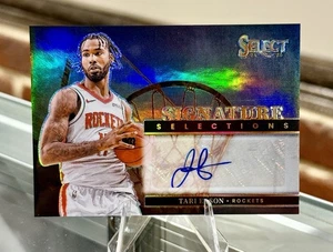 2024-25 Panini Select TARI EASON Signature Selections PRIZM AUTO Rockets SS-TAR - Picture 1 of 2