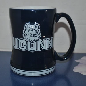 NEU BOELTER BRANDS 3D Tasse University of Connecticuts UCONN Logo HUSKY MASKOTTCHEN - Bild 1 von 4