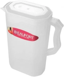 2L Kühlschrankkanne Vorratsbehälter & Deckel klar hochwertig  - Bild 1 von 3