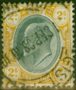 Transvaal 1906 2s Black & Yellow SG268 Fine Used - Bild 1 von 1