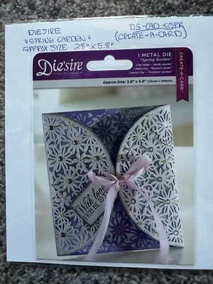 Die'sire 'Create-a-Card' Spring Garden Metal Die by Crafter's Companion - Image 1 of 3