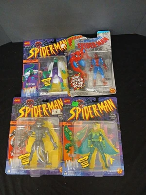 Vintage 1994  Spider-Man The Animated Series 4-Figure Set  Sealed New 🕷️ - Image 1 of 4