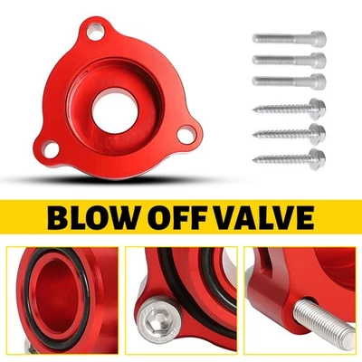 Blow off Valve Adapter BOV Red For 19-23 Cadillac CT4 Sierra Silverado 2.7 Turbo - Imagem 1 de 4