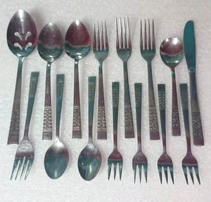 Rogers Stanley Roberts Casa Vista Flatware Lot 15 Pc - Picture 1 of 2