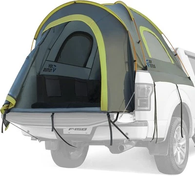 JOYTUTUS Pickup Truck Tent 2.0, Waterproof 5.5-6 ft, Aluminum rod, Gray Green  - Image 1 of 4
