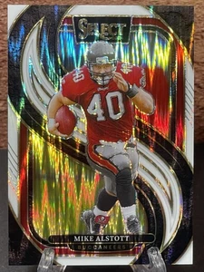 Mike Alstott 2024 Panini Select Fútbol Blanco Amortiguador Prizm #’d 179/199 - Imagen 1 de 2