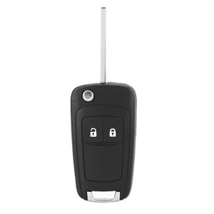 Flip Folding Remote 2 Buttons Key Fob Shell Case For Astra Ins - Picture 1 of 9